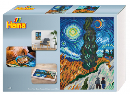 Cadou - Set cu mărgele Hama midi artă - Van Gogh