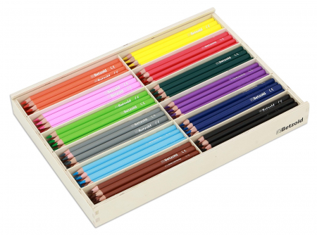 Set de 144 creioane triunghiulare groase [2]