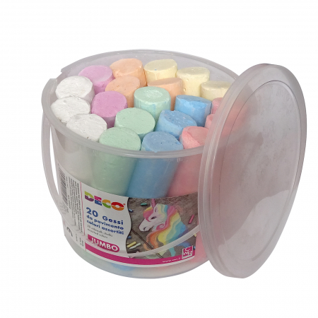 Set de 20 crete colorate rotunde groase [1]