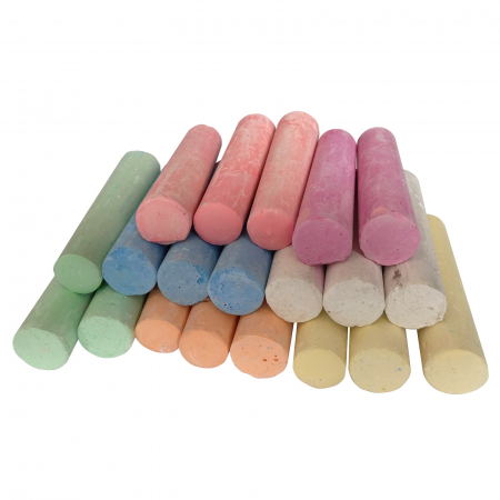 Set de 20 crete colorate rotunde groase [3]