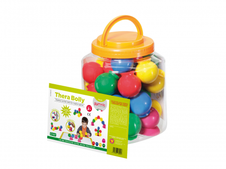 Set de 28 mingi cu ventuze Thera Bolly [1]