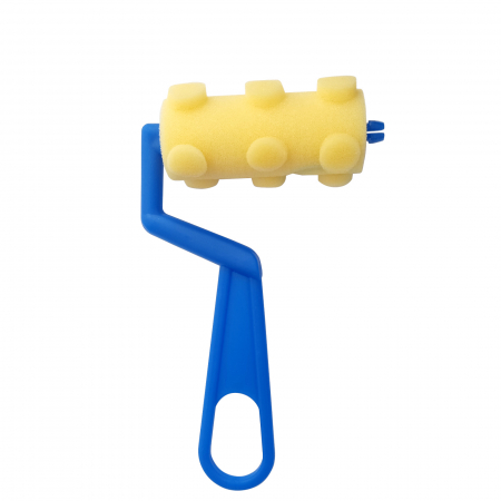Accesorii desen pictura - Set de 3 role de burete - cercuri, linii, pătrate