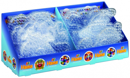 Margele HAMA MAXI - Set de 38 plansete transparente HAMA MAXI