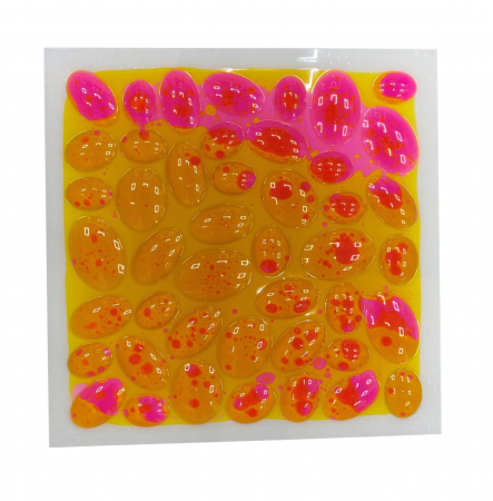 Set de 4 plăci senzoriale cu lichid texturat - 30 cm [5]