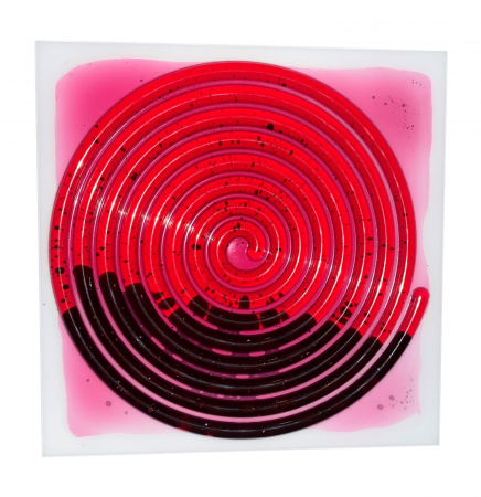 Set de 4 plăci senzoriale cu lichid texturat - 30 cm [7]