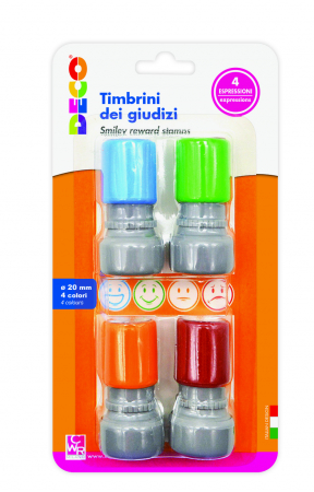 Diverse materiale mici - Set de 4 ștampile de apreciere