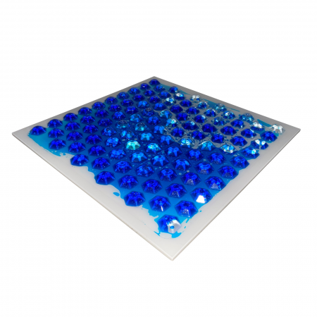 Set de 6 plăci senzoriale cu lichid texturat - 30 cm [13]