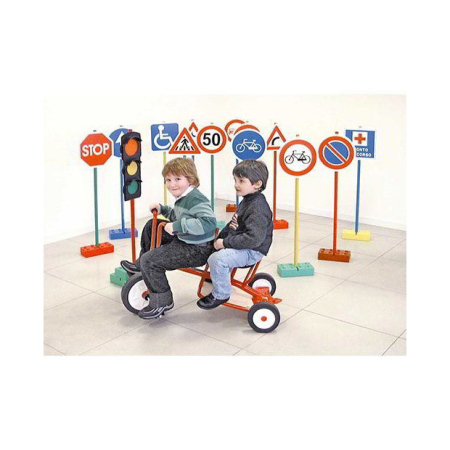 Biciclete si Triciclete - Set edicațional pentru educația rutieră
