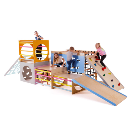 Terapie de integrare senzorială - Sistem de cățărare premium pentru copii