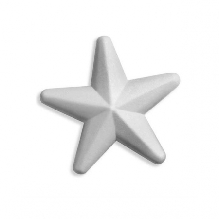 Forme din polistiren - Stea de polistiren de 10 cm