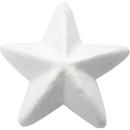 Diverse materiale mici - Stea polistiren de 11 cm