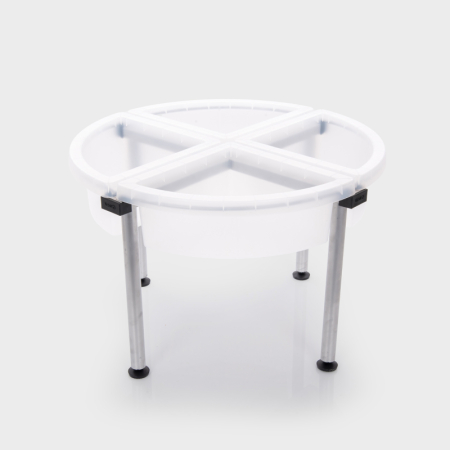 Tavă Educațională pentru Explorare și Sortare – 4 Compartimente Transparente