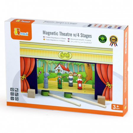 Figurine - Teatru de păpuși magnetic