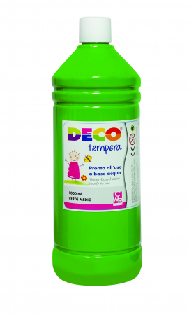 Arta, Hobby - Craft - Tempera verde frunza medie 1000 ml
