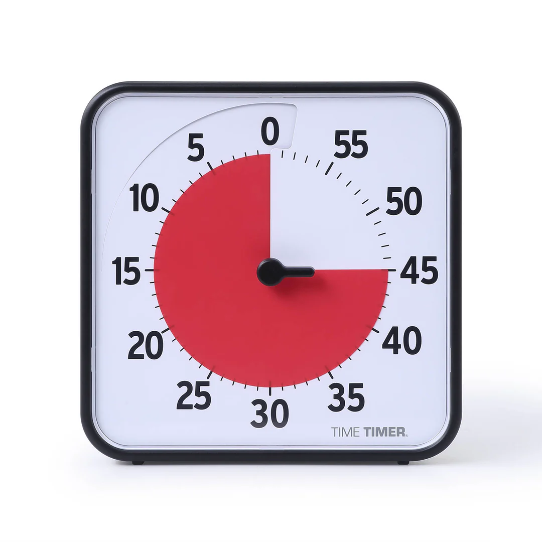 Perceperea timpului - TimeTimer - Time Timer Original Mediu de 60 minute pentru perceperea vizuală a timpului