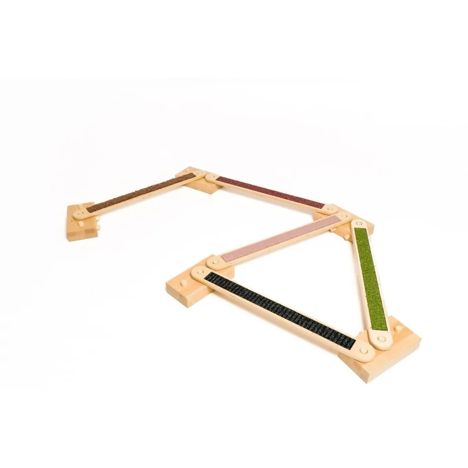 Terapie de integrare senzorială - Traseu psihomotric senzorial din lemn