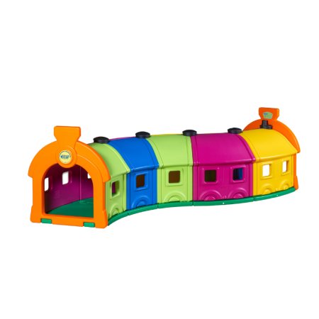 nu este pentru easybox - Tunel modular de jucărie cu vagoane – Model B