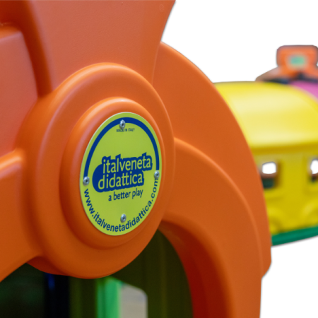 Tunel modular de jucărie cu vagoane - set de 8 vagoane [2]