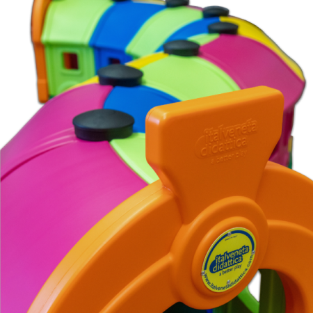 Tunel modular de jucărie cu vagoane - set de 8 vagoane [1]