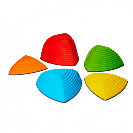 Jucarii de echilibru - Vârfuri de munte, set de 5 bucăți