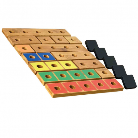 Jocuri matematice - Plăcuțe și jetoane pentru numărare P2P 1-5
