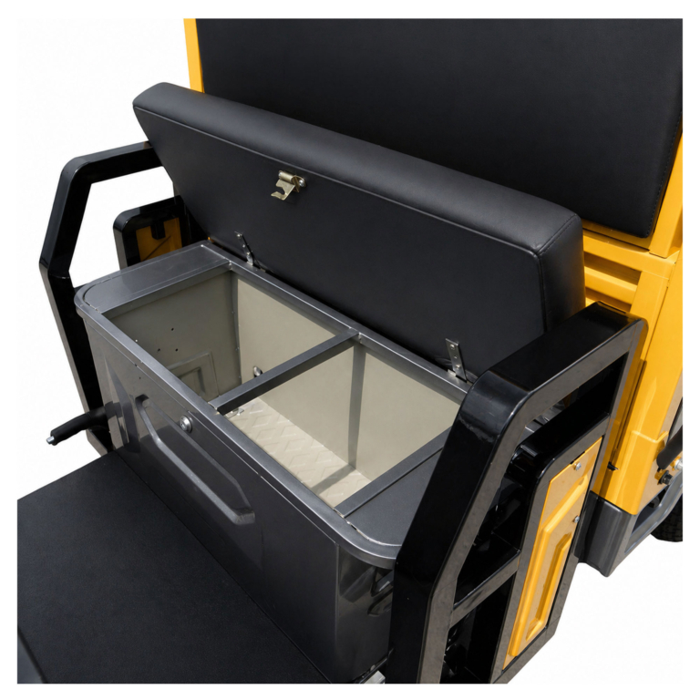 Triciclu electric cargo Samus Montana-25-1.3-72V32-Yellow-Dark Silver [10]