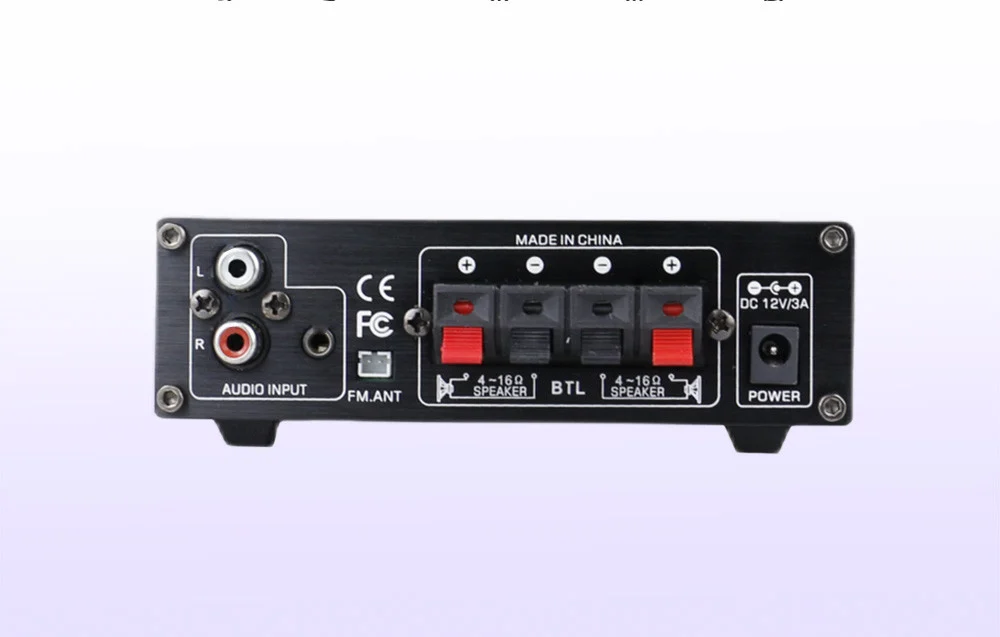 Amplificator audio Blitzwolf AS-22, 45W bluetooth, AUX 3.5mm, RCA, 2X USB [3]