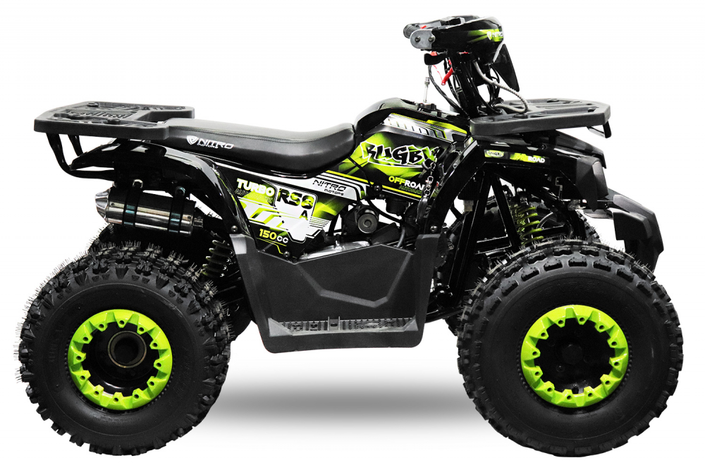 ATV Nitro 150cc midi Kinder Quad Rugby RS8-3G Platin Off-road [4]