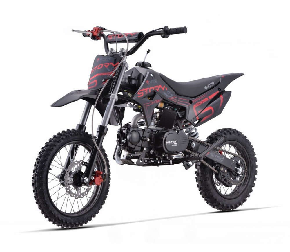 MOTOCROSS OFF-ROAD 125CC NOU Dirtbike Storm 14/12 K-start V3 [2]