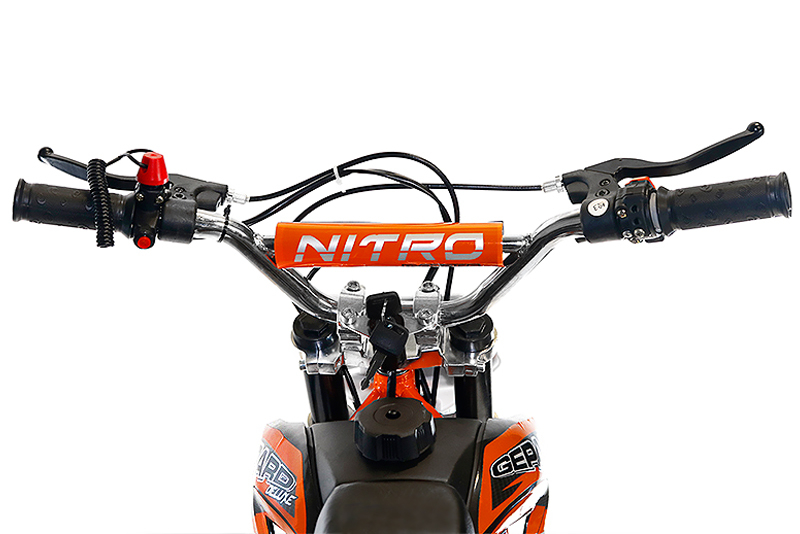 NITRO MOTORS 49cc mini Kinder Dirtbike Gepard DLX 10" Off-Road [4]