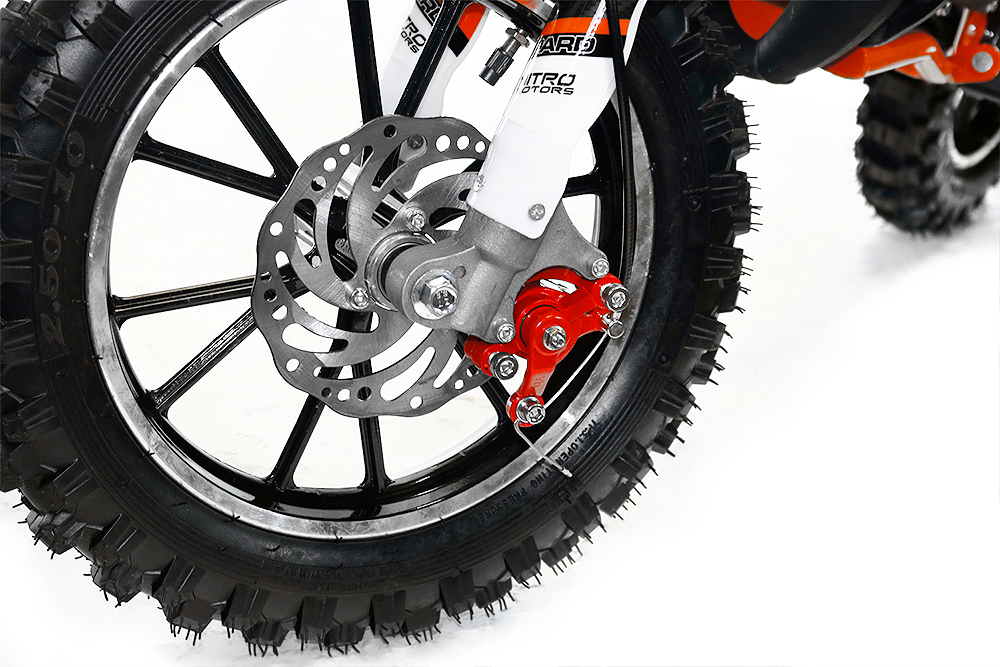 NITRO MOTORS 49cc mini Kinder Dirtbike Gepard DLX 10" Off-Road [7]
