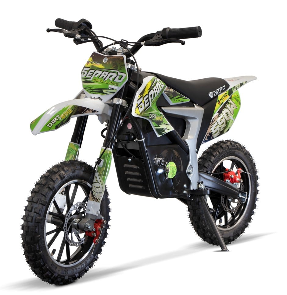 Nitro Motors 550W Eco Mini Dirtbike Gepard DLX 10" – Aventură Electrică pentru Micii Piloți Off-road [1]