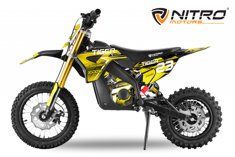 Nitro Motors Tiger Eco 1000W 36V – Motocicletă Electrică Off-Road pentru Tineri Aventurieri [4]
