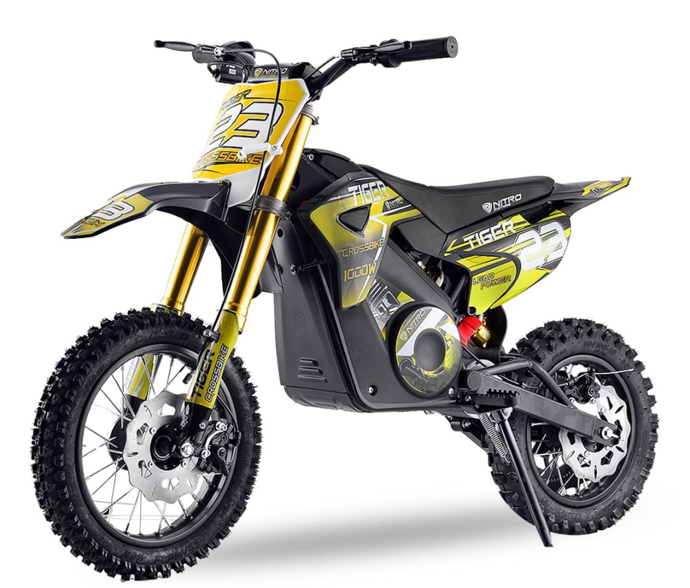 Nitro Motors Tiger Eco 1000W 36V – Motocicletă Electrică Off-Road pentru Tineri Aventurieri [1]