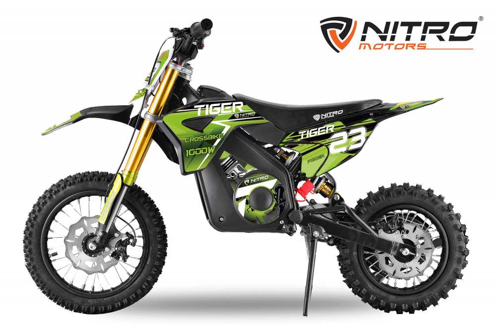 Nitro Motors Tiger Eco 1000W 36V – Motocicletă Electrică Off-Road pentru Tineri Aventurieri [3]