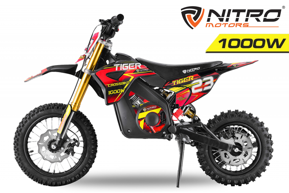 Nitro Motors Tiger Eco 1000W 36V – Motocicletă Electrică Off-Road pentru Tineri Aventurieri [6]