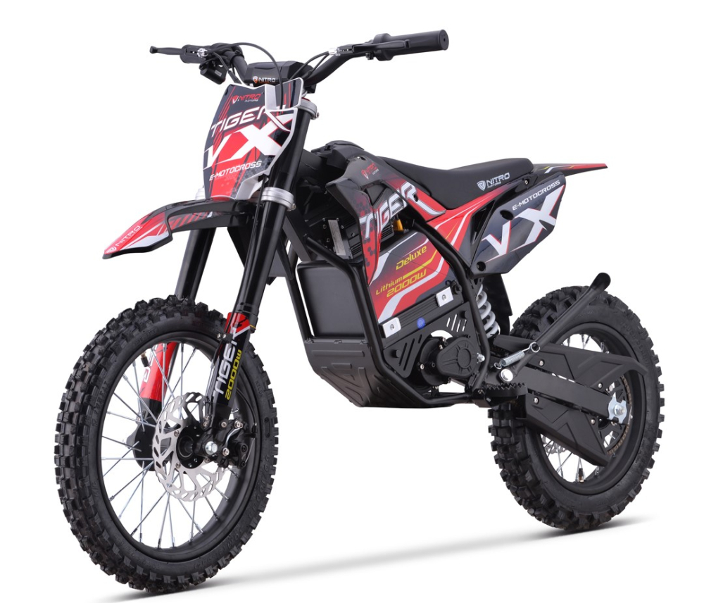 Nitro Motors Tiger VX DLX 2000W – Performanță Electrică pentru Tineri Aventurieri Off-road [1]