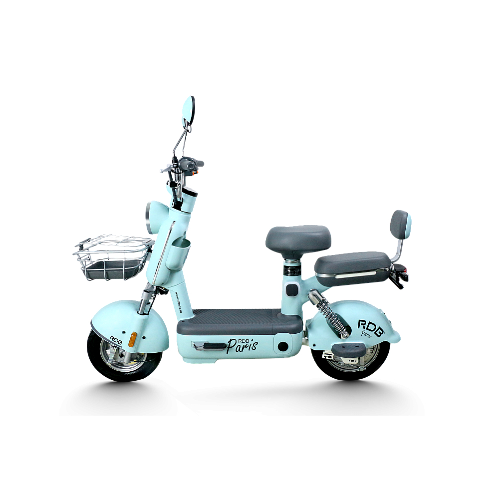 SCUTER ELECTRIC PARIS 600W, FARA PERMIS, 48V 20Ah, 25km/h [2]