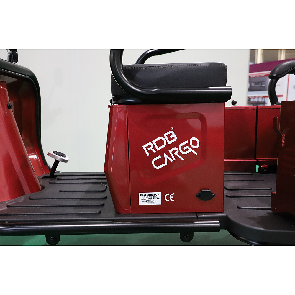 Triciclu Electric RDB CARGO, fara permis, 2000W, 25km/h [8]