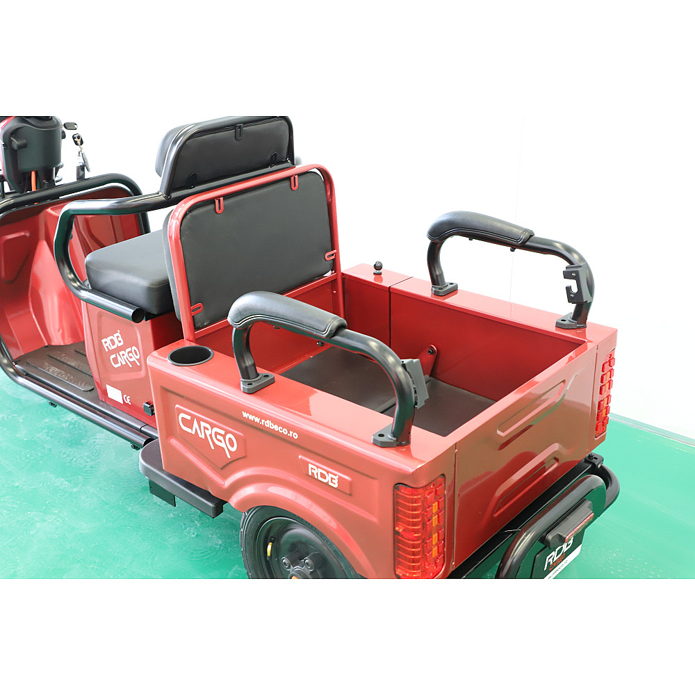 Triciclu Electric RDB CARGO, fara permis, 2000W, 25km/h [6]