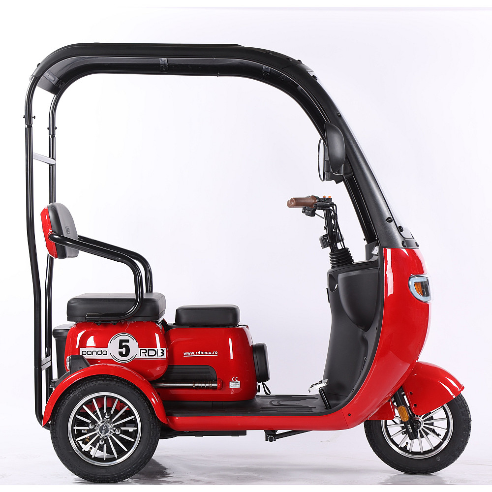 Triciclu Electric RDB Panda 5, 650W, 60V20Ah, Fără permis [5]