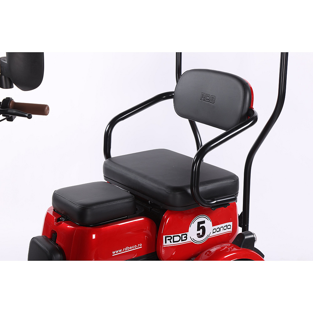 Triciclu Electric RDB Panda 5, 650W, 60V20Ah, Fără permis [18]