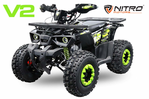 ATV-uri pentru copii și adulți - ATV Nitro 150cc midi Kinder Quad Rugby RS8-3G Platin Off-road