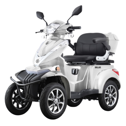 Tricicluri - CVADRICICLU ELECTRIC DALLAS-4R1-10T1000-60V20-SILVER