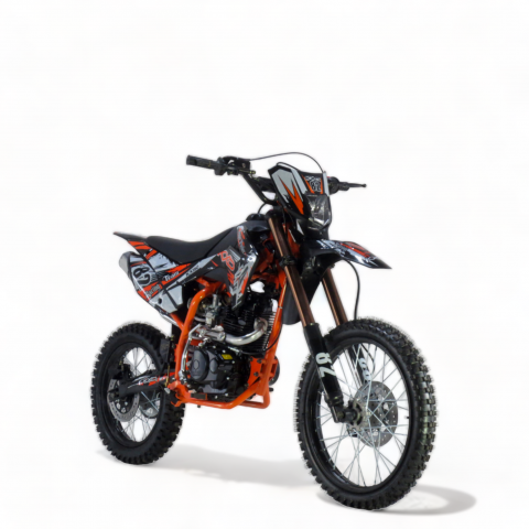 Cross Adulti - KXD 613 Falcon E+K 150cc – Motocicletă Off-road Cross 4T cu Far și Pornire Electrică