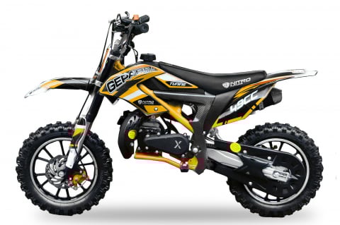 Cross Copii - NITRO MOTORS 49cc mini Kinder Dirtbike Gepard DLX 10" Off-Road