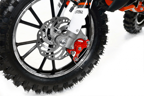 NITRO MOTORS 49cc mini Kinder Dirtbike Gepard DLX 10" Off-Road [6]