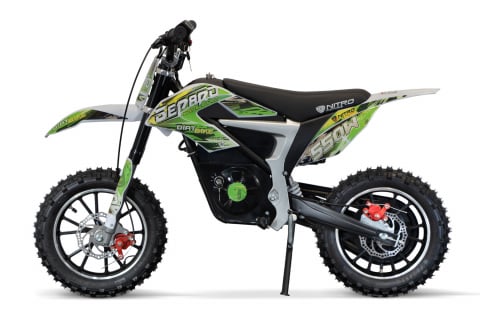 Cross/ATV/Buggy Electric - Nitro Motors 550W Eco Mini Dirtbike Gepard DLX 10" – Aventură Electrică pentru Micii Piloți Off-road