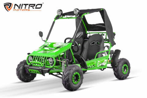Utv/Buggy 125CC Automat - Nitro Motors Gokart 125cc Midi Kinderbuggy RG7 A Hunt 7 Inch