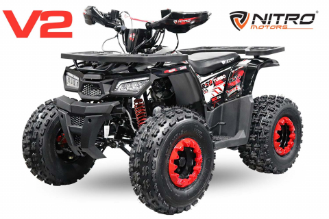 ATV-uri pentru copii și adulți - Nitro Motors Rocco RS8-3G V2 150cc – Quad Midi Premium pentru Tineri Aventurieri